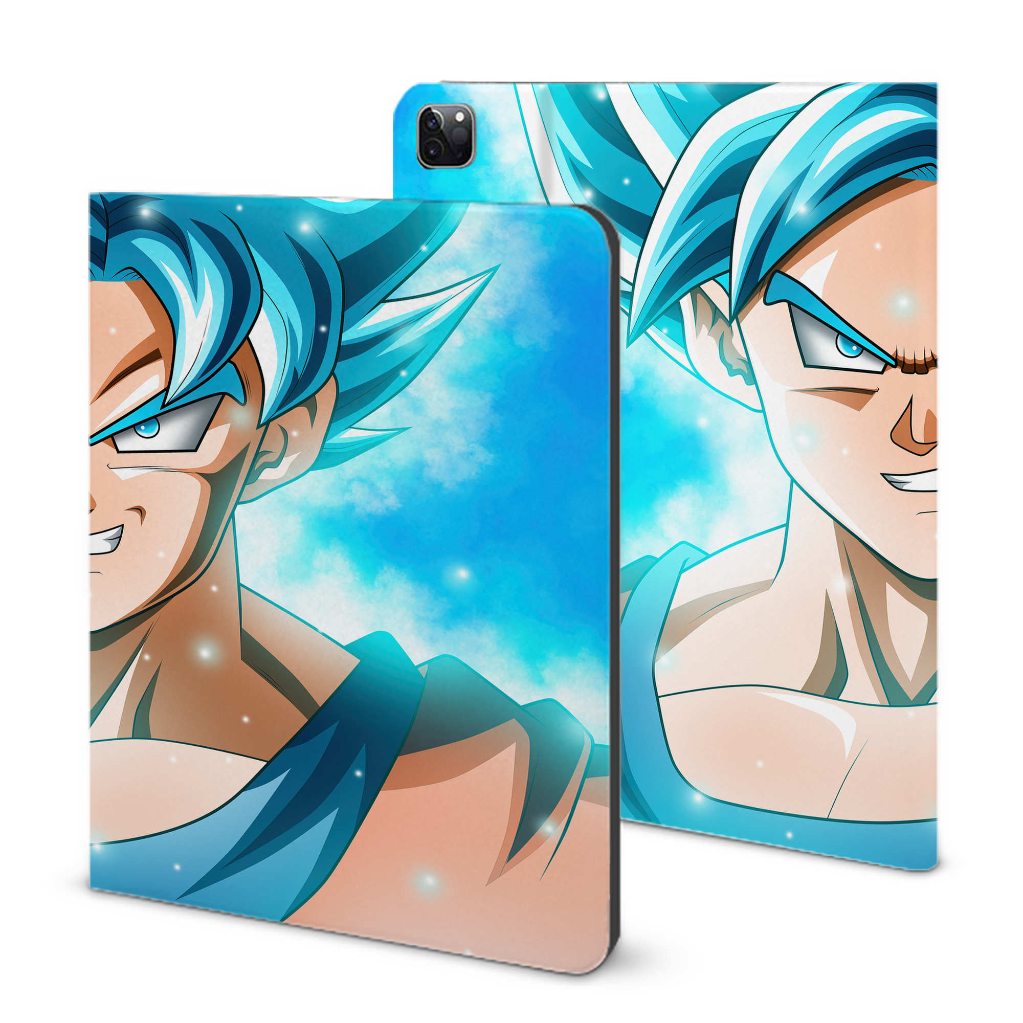 （画像用） ドラゴンボール DRAGON BALL IPad ケース ブック型 PUレザー TPU 耐衝撃 軽量 薄型 ペン収納なし 全面保護 IPad 各モデル対応